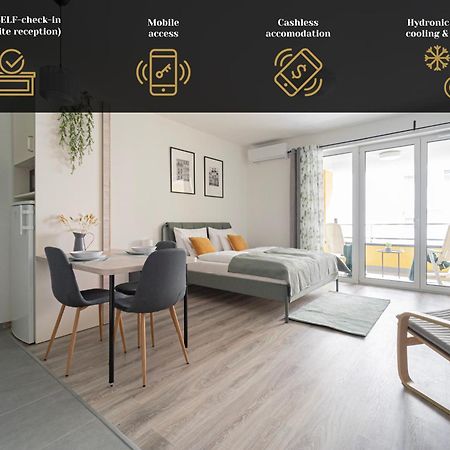 Westside Garden Apartments By Urbanrent Будапеща Екстериор снимка